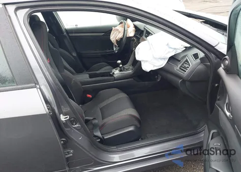 2017 Honda Civic Si из США, поврежденный, VIN 2HGFC1E58HH704046